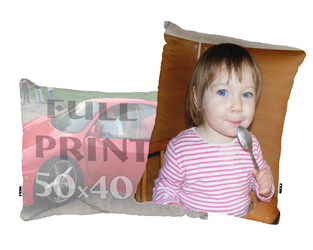 50x40 cm ze zdjęciem FOTO poduszka z grafiką do spania foto poszewka z Twoim zdjęciem nadrukiem FULL PRINT 40x50 REM sen
