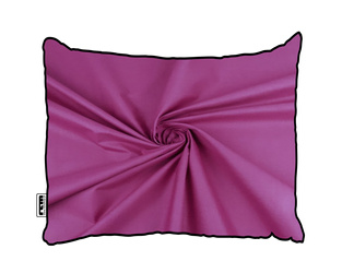 FUKSJA Bawełniana poszewka na poduszkę do spania w kolorze różowym magenta podszewka pościelowa 100% COTTON