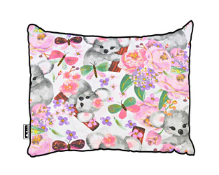 Misie i motylki Bawełniana poszewka na poduszkę do spania wzór dziewczęcy koala i kwiatki podszewka pościelowa 100% COTTON