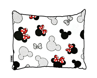 Myszka Miki Bawełniana poszewka na poduszkę do spania Minnie Mouse z kokardą podszewka pościelowa 100% COTTON
