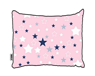 Różowa w gwiazdki Bawełniana poszewka na poduszkę do spania w gwiazdy podszewka pościelowa 100% COTTON