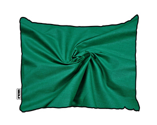 ZIELONA Bawełniana poszewka na poduszkę do spania w kolorze zielonym podszewka pościelowa 100% COTTON