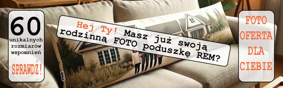 rodzinne FOTO poduszki unikalne wspomnienia