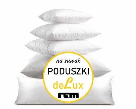 Poduszka 80x200 deLux REM sen regulowany wkład antyalergiczny wypełnienie do poszewki 200x80 bardzo duża poduszka